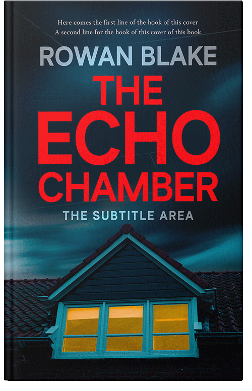 Front view of Premade Mystery & Thriller & Suspense Book Cover - Punch #37117 | BookCoverZone
