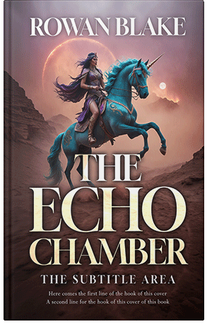Premade Book Cover Woody Brown