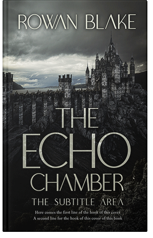 Premade Book Cover Cod Gray