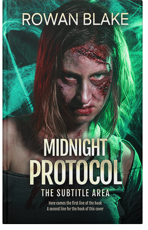 Premade Book Cover Soft Amber