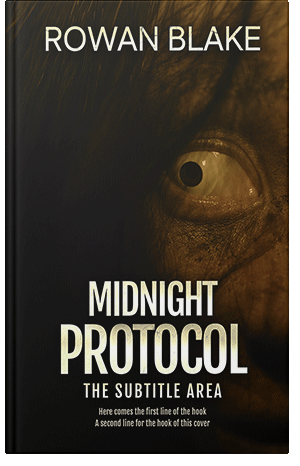 Premade Book Cover Crowshead
