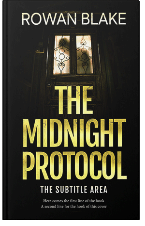 Premade Book Cover Rangoon Green