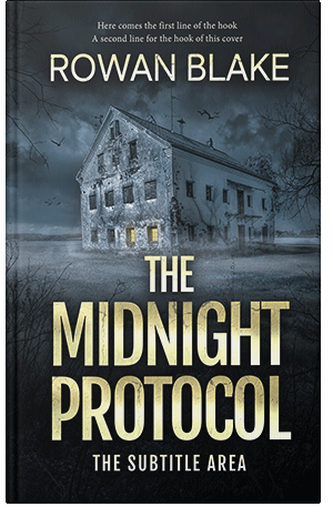 Premade Book Cover Ebony Clay