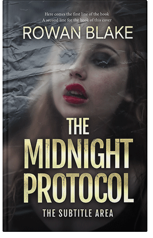 Premade Book Cover Thunder