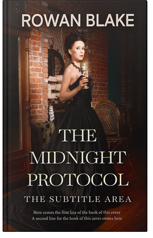 Premade Book Cover Asphalt
