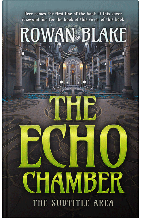 Front view of Premade Fantasy Book Cover - Shark #37175 | BookCoverZone