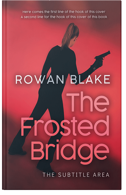 Front view of Premade Mystery & Thriller & Suspense Book Cover - Valencia #37184 | BookCoverZone