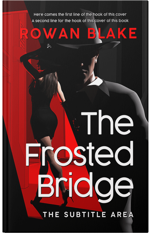 Front view of Premade Mystery & Thriller & Suspense Book Cover - Night Rider #37186 | BookCoverZone