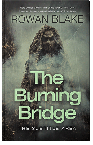 Premade Book Cover Limed Ash