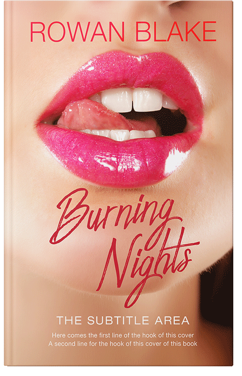 Front view of Premade Erotica Book Cover - Tonys Pink #37204 | BookCoverZone*