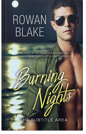 Premade Book Cover Shark