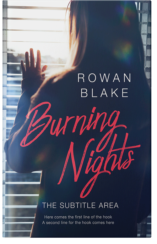 Front view of Premade Teen & Young Adult Book Cover - Cavern Pink #37217 | BookCoverZone*