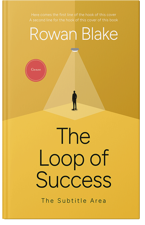 Front view of Premade Business Book Cover - Tulip Tree #37235 | BookCoverZone*