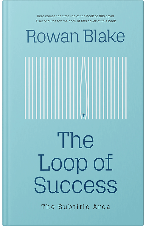 Front view of Premade Business Book Cover - Morning Glory #37237 | BookCoverZone*