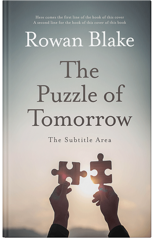 Front view of Premade Self-Improvement & Self-Help Book Cover - Swirl #37242 | BookCoverZone*