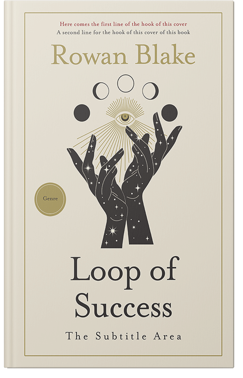 Front view of Premade Self-Improvement & Self-Help Book Cover - Satin Linen #37247 | BookCoverZone*