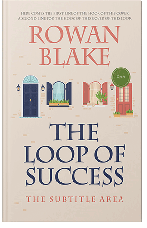 Premade Book Cover White Rock
