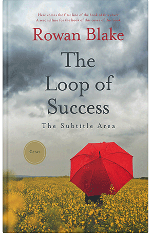 Premade Book Cover Silver Sand