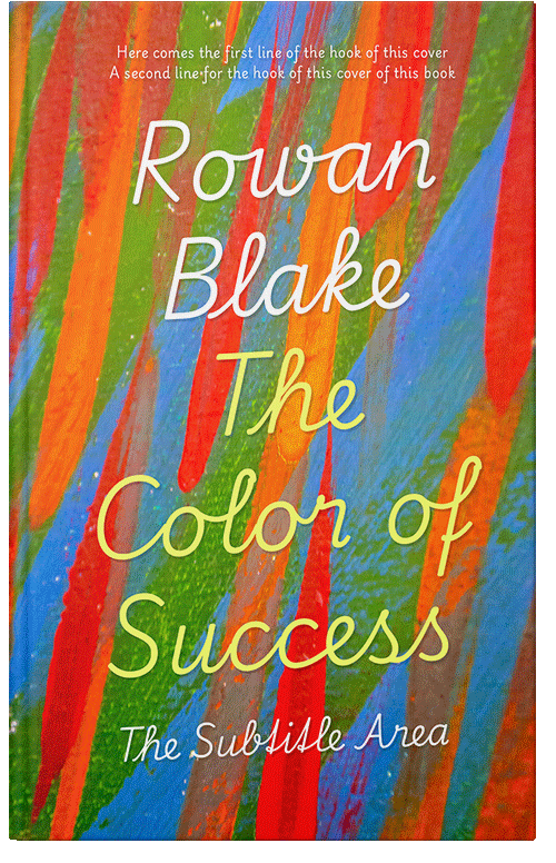 Front view of Premade Self-Improvement & Self-Help Book Cover - Luxor Gold #37255 | BookCoverZone*