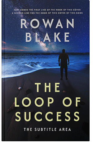 Premade Book Cover Ebony
