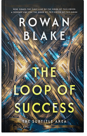 Premade Book Cover Outer Space