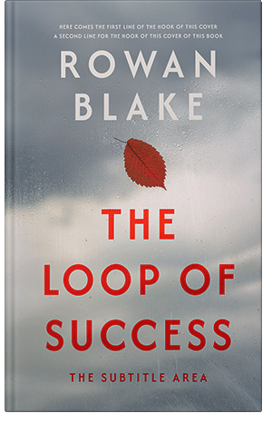Premade Book Cover Gray Chateau