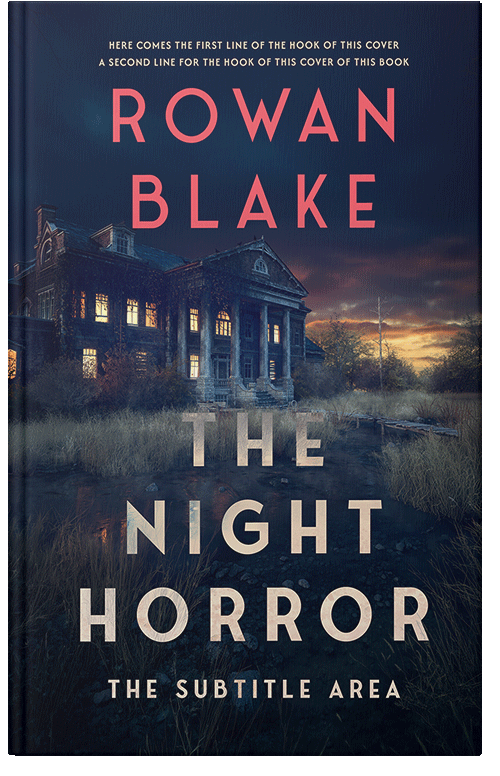 Front view of Premade  Book Cover - Big Stone #37277 | BookCoverZone