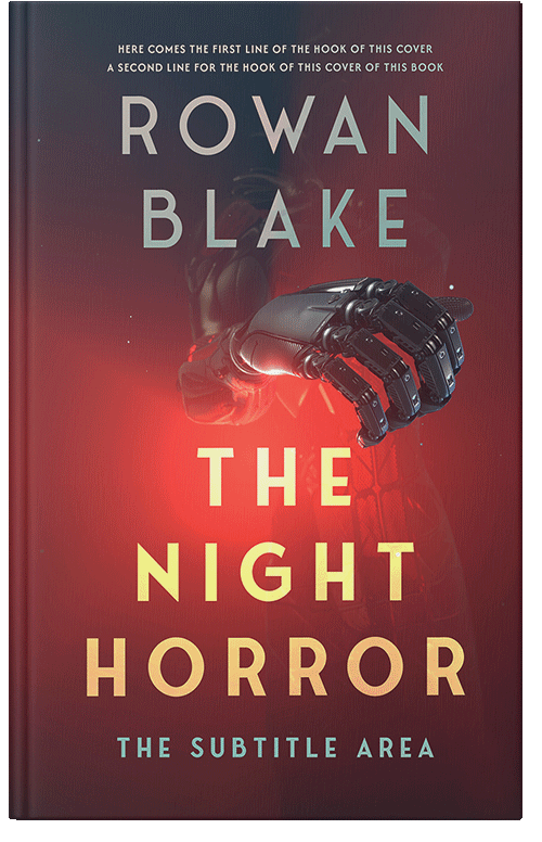 Front view of Premade  Book Cover - Buccaneer #37278 | BookCoverZone