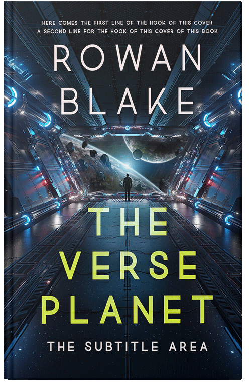 Front view of Premade  Book Cover - Big Stone #37279 | BookCoverZone