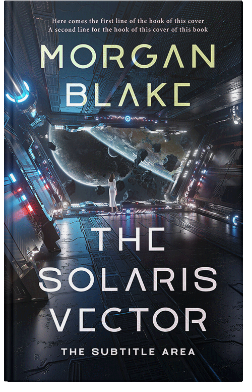 Front view of Premade Science Fiction Book Cover - Mirage #37285 | BookCoverZone