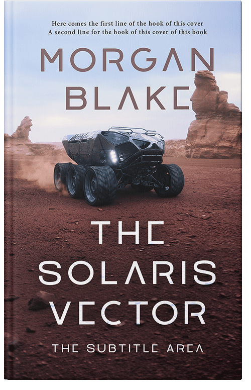 Front view of Premade Science Fiction Book Cover - Woody Brown #37290 | BookCoverZone