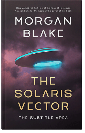 Premade Book Cover Thunder