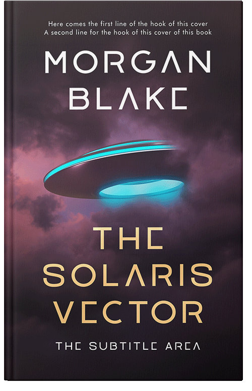 Front view of Premade Science Fiction Book Cover - Thunder #37292 | BookCoverZone