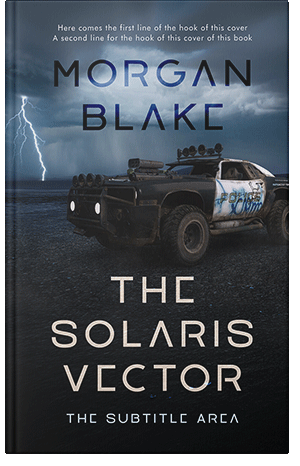 Premade Book Cover Ebony Clay