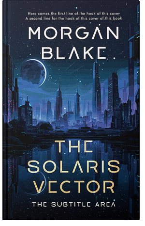 Premade Book Cover Black Pearl