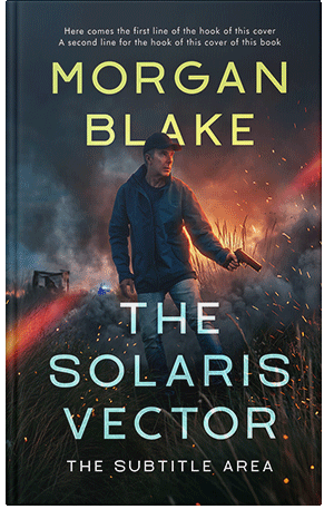 Premade Book Cover Shark