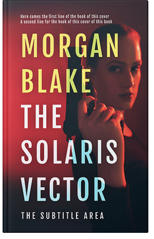 Premade Book Cover Cocoa Brown