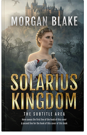 Premade Book Cover Outer Space