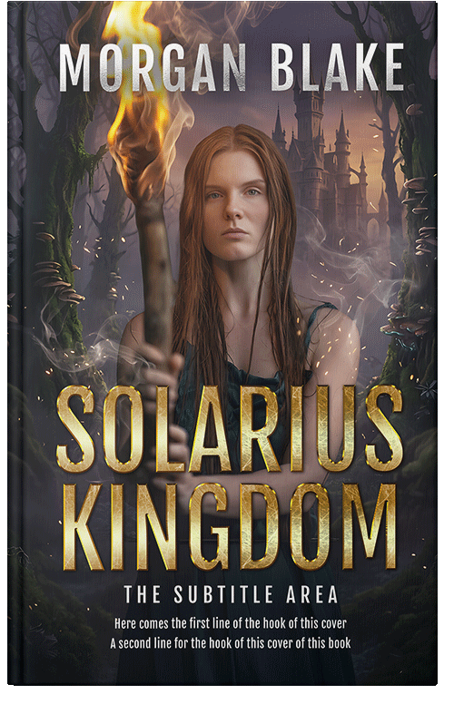 Front view of Premade Fantasy Book Cover - Mine Shaft #37317 | BookCoverZone