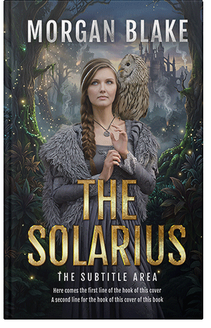 Premade Book Cover Shark