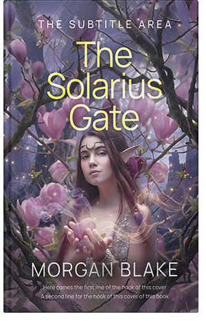 Premade Book Cover Old Lavender