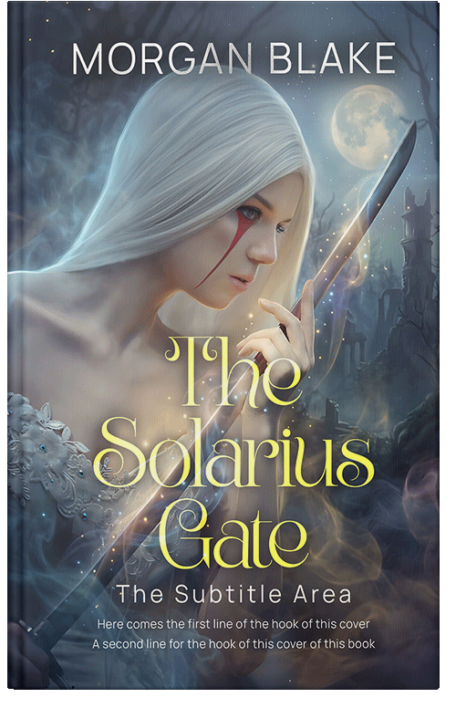 Front view of Premade Fantasy Book Cover - Nevada #37328 | BookCoverZone