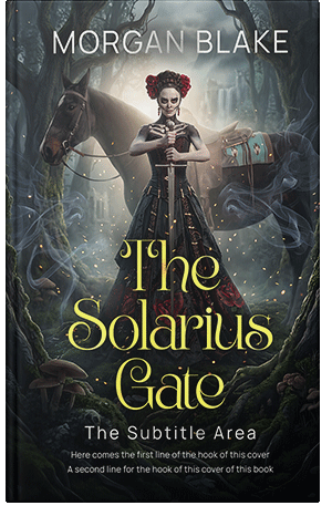 Premade Book Cover Shark