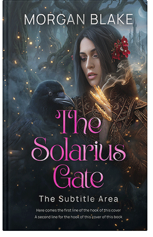 Premade Book Cover Shark