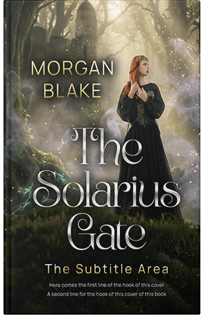 Premade Book Cover Coral Reef