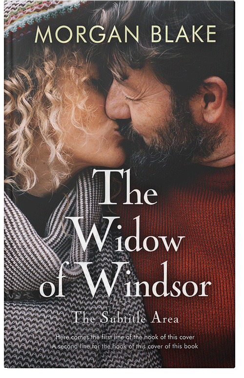 Front view of Premade Romance Book Cover - Cocoa Brown #37346 | BookCoverZone*