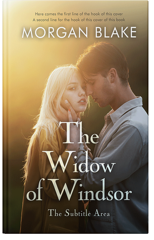 Front view of Premade Romance Book Cover - Twine #37347 | BookCoverZone