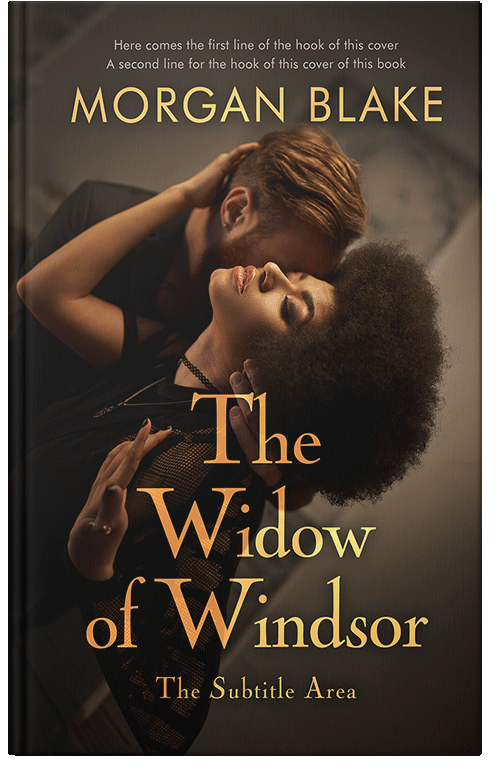 Front view of Premade Romance Book Cover - Oil #37348 | BookCoverZone