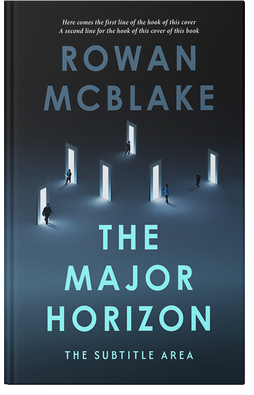 Front view of Premade Business Book Cover - Mirage #37367 | BookCoverZone