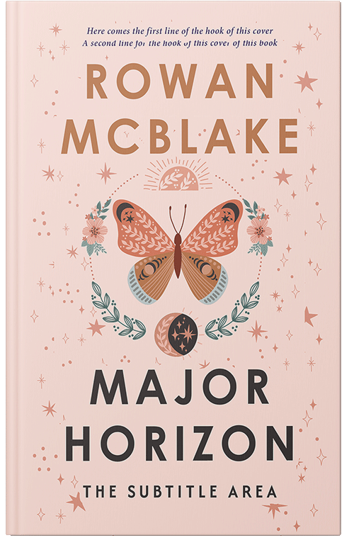 Front view of Premade Self-Improvement & Self-Help Book Cover - Champagne #37374 | BookCoverZone